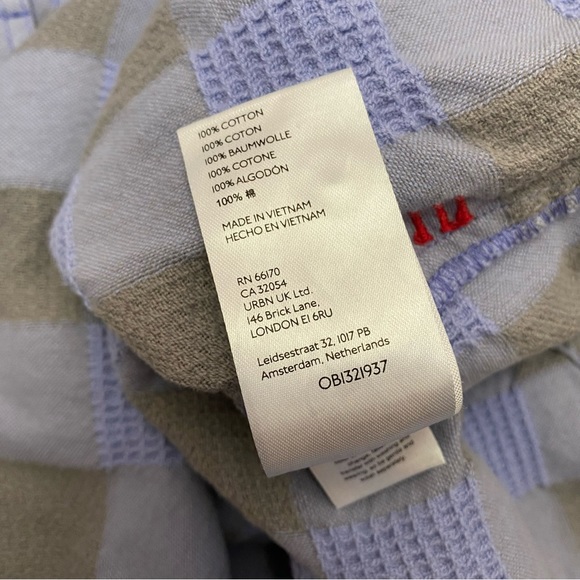 Urban Outfitters Woven Cotton Patchwork Bohemian Shirt - Picture 14 of 16